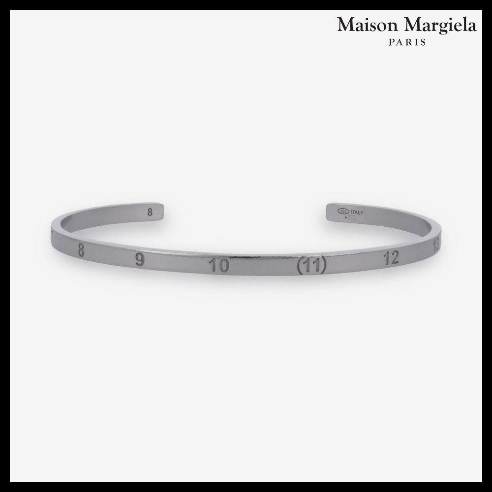 【Maison Margiela】ナンバーロゴ ミディアム 4MM ブレスレット