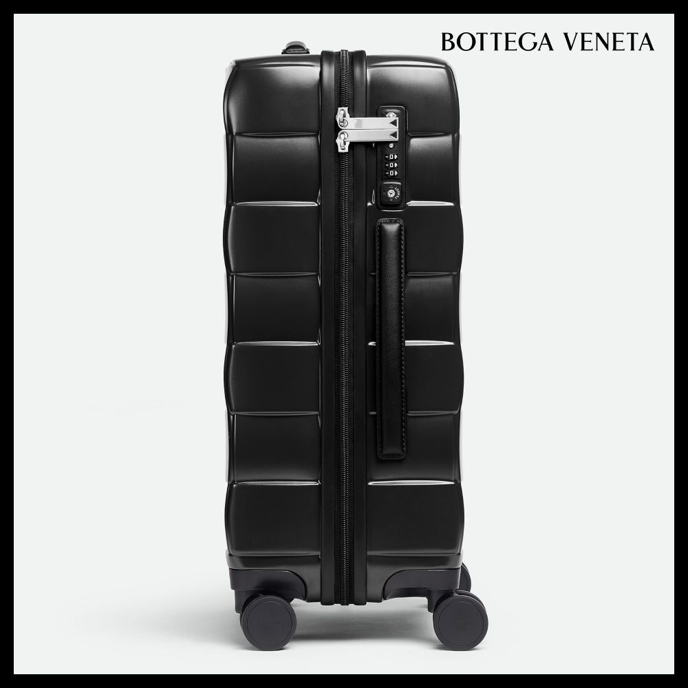 ◆BOTTEGA VENETA◆ODYSSEY CHECK-IN SUITCASE BLACK TRAVERTINE