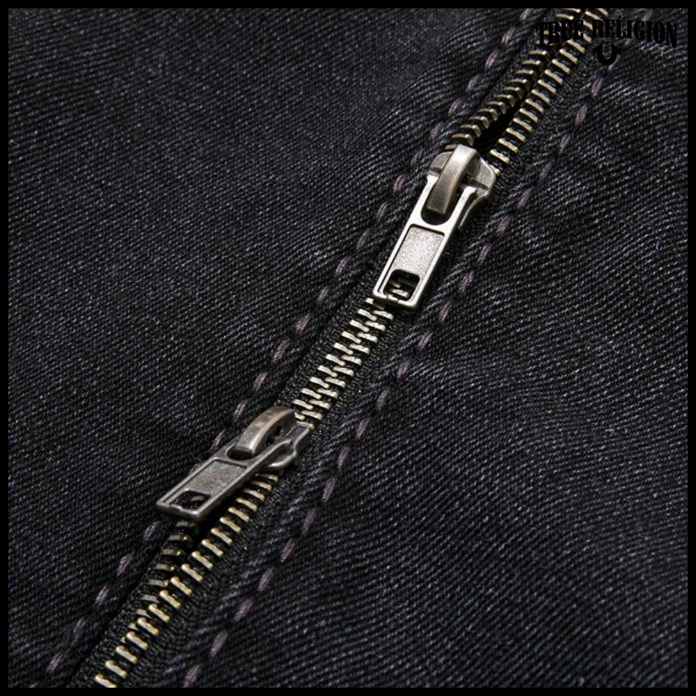 【TRUE RELIGION x NOMANUAL】No Religion Denim Rider Jacket
