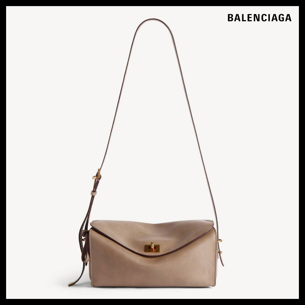 【BALENCIAGA】Le Set Shoulder Bag Medium Biscuit
