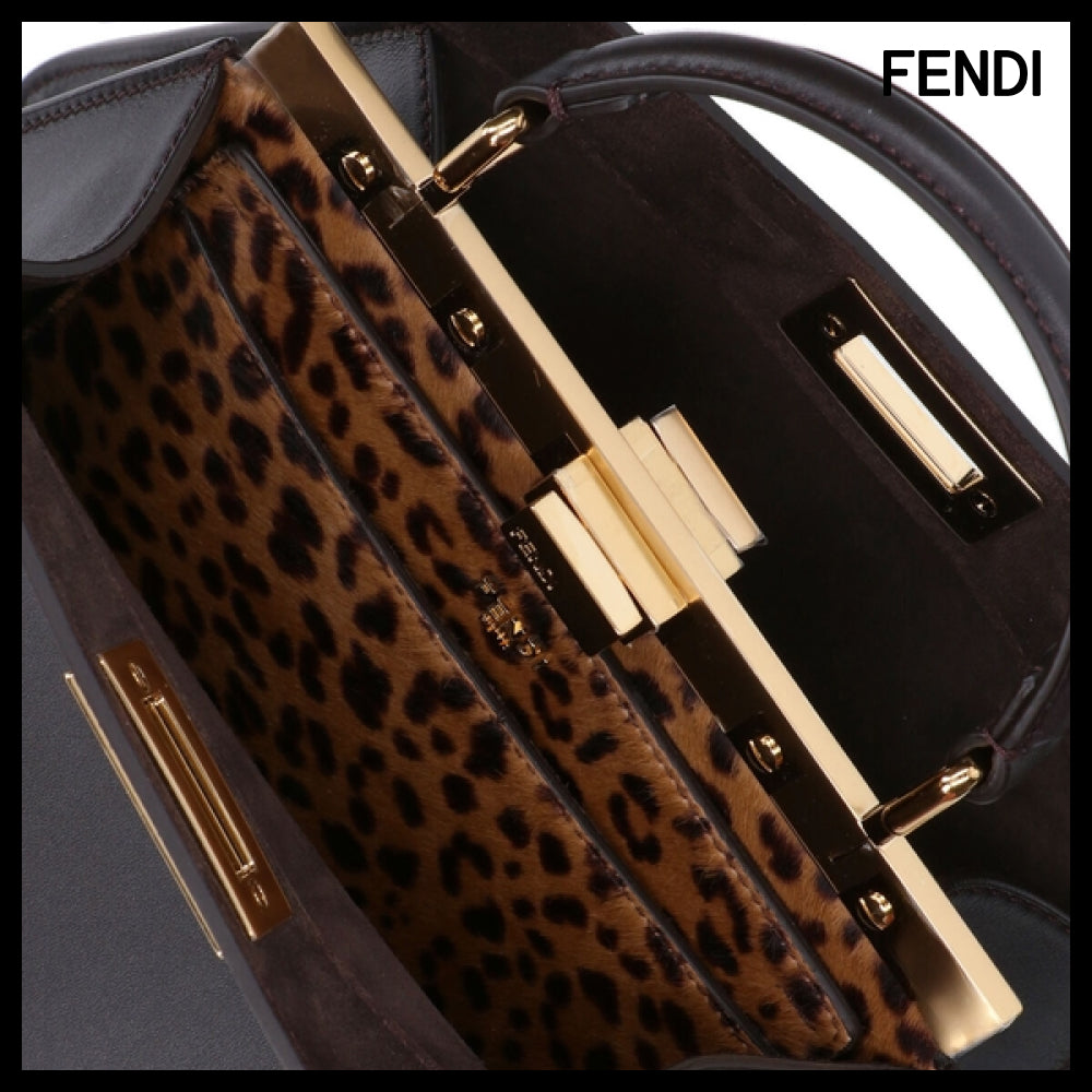 【FENDI】Fendi Brown Tote Bag