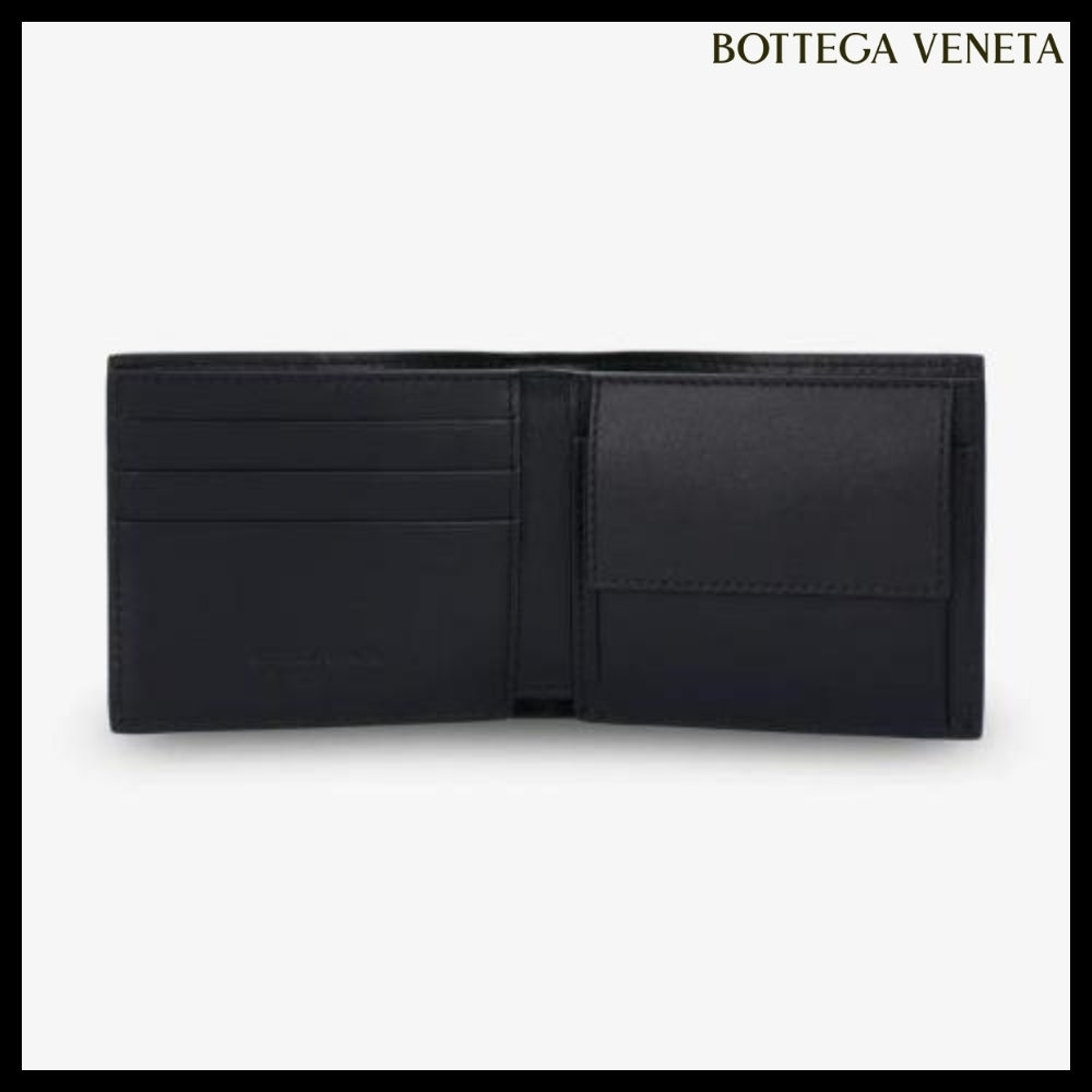 【BOTTEGA VENETA】Cassette Bi-Fold Wallet Black