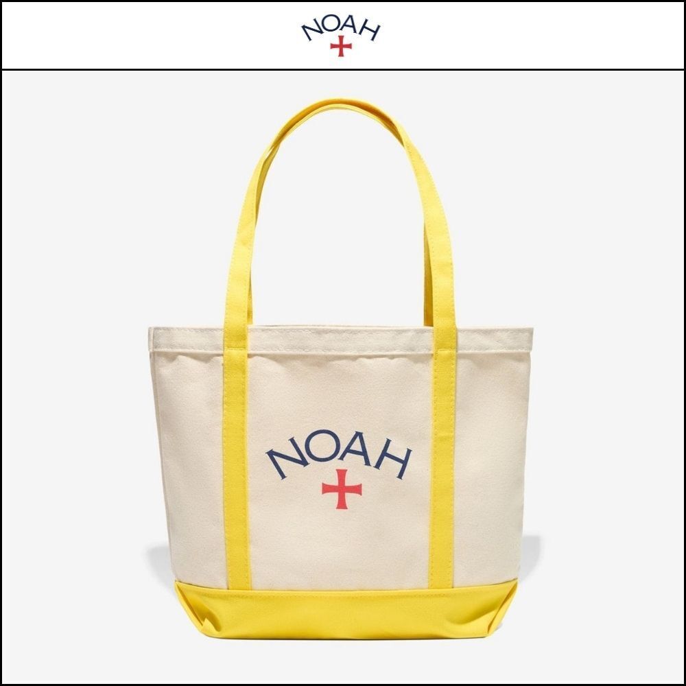 【Noah】Core logo tote yellow