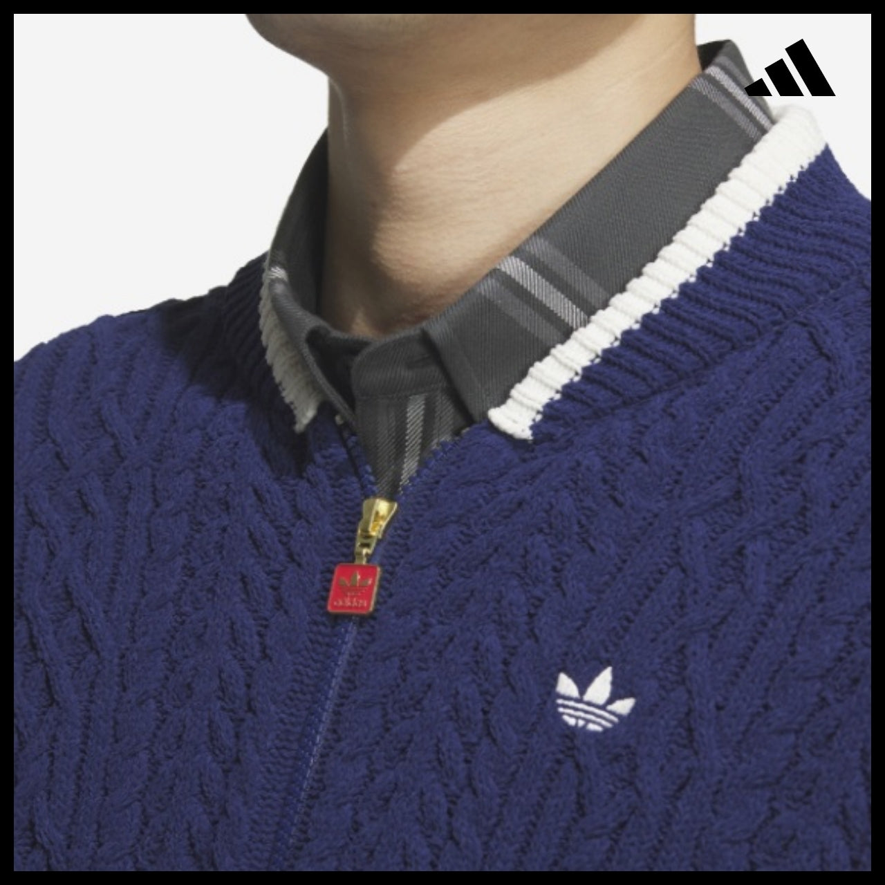 【ADIDAS】Retro Remix Cardigan (Unisex) JN0717