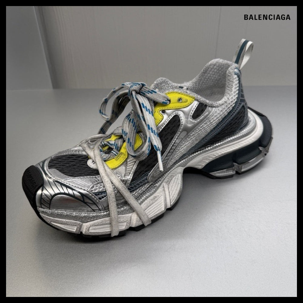 【Balenciaga】3XL Chunky Strap Mesh Leather Men’s Sneakers