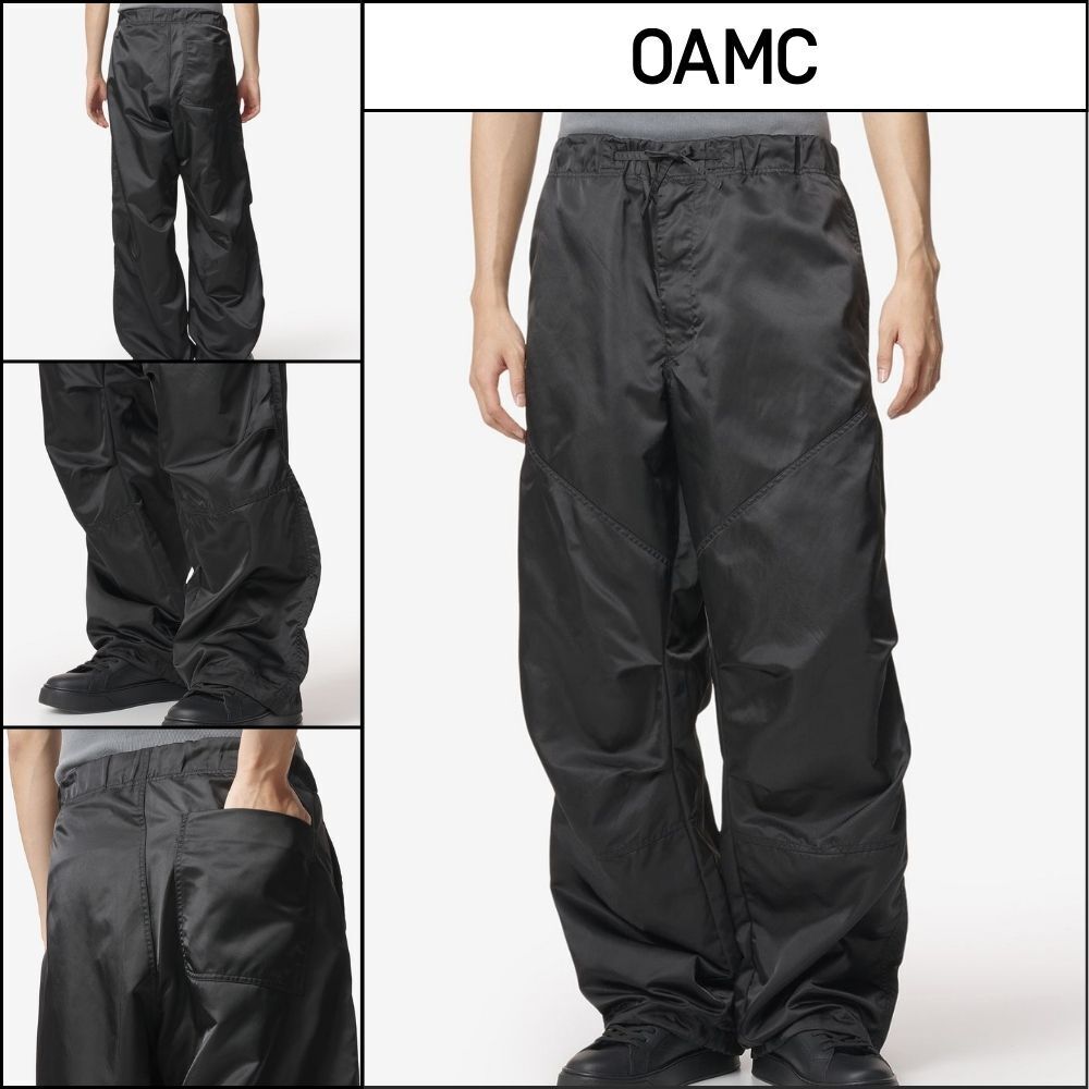 ◆OAMC◆ プロボ アンクル ストリング パンツ ブラック ブランド