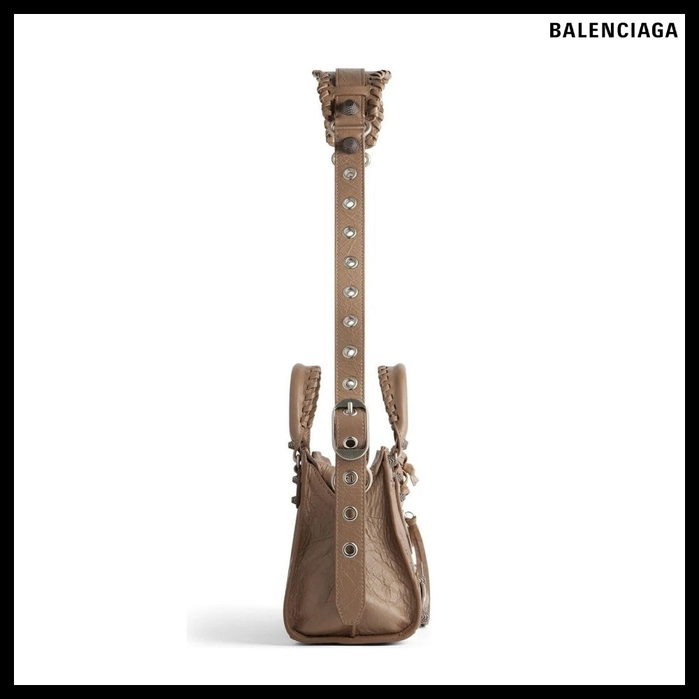 【BALENCIAGA】Neo Cagole XS Handbag in Brown