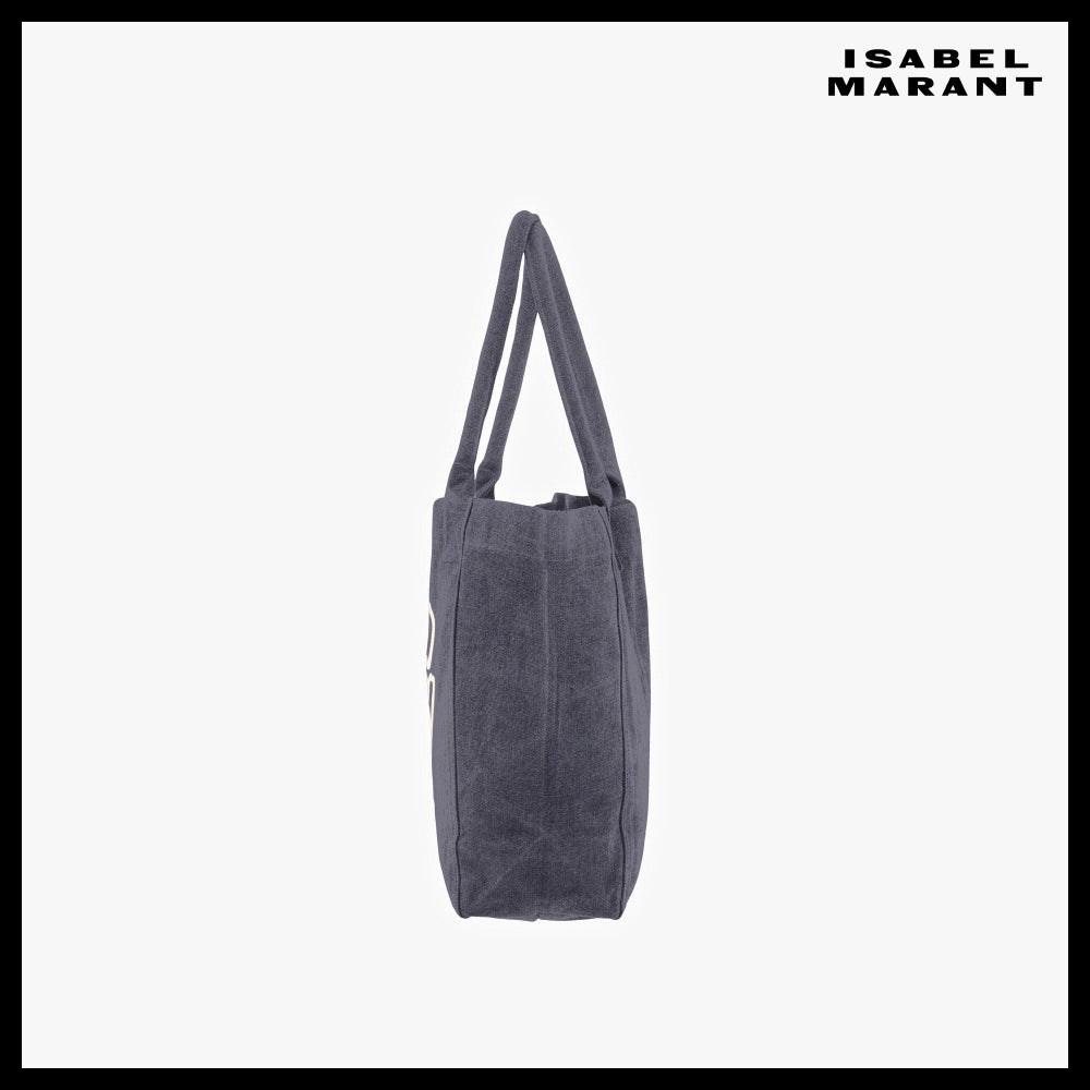 【Isabel Marant】Yankee Logo Small Tote Bag Fade Black