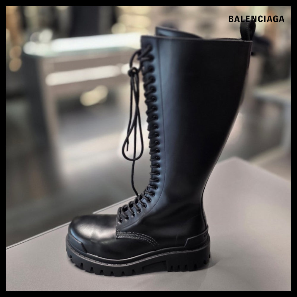 ★BALENCIAGAアウトレットセール★RStrike Lace-Up Women's Boot