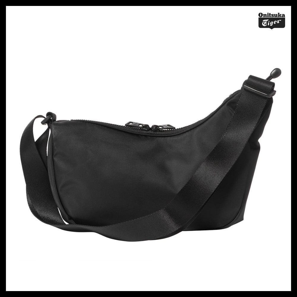 【onitsuka tiger】Tiger Graphic Embroidered Messenger Bag