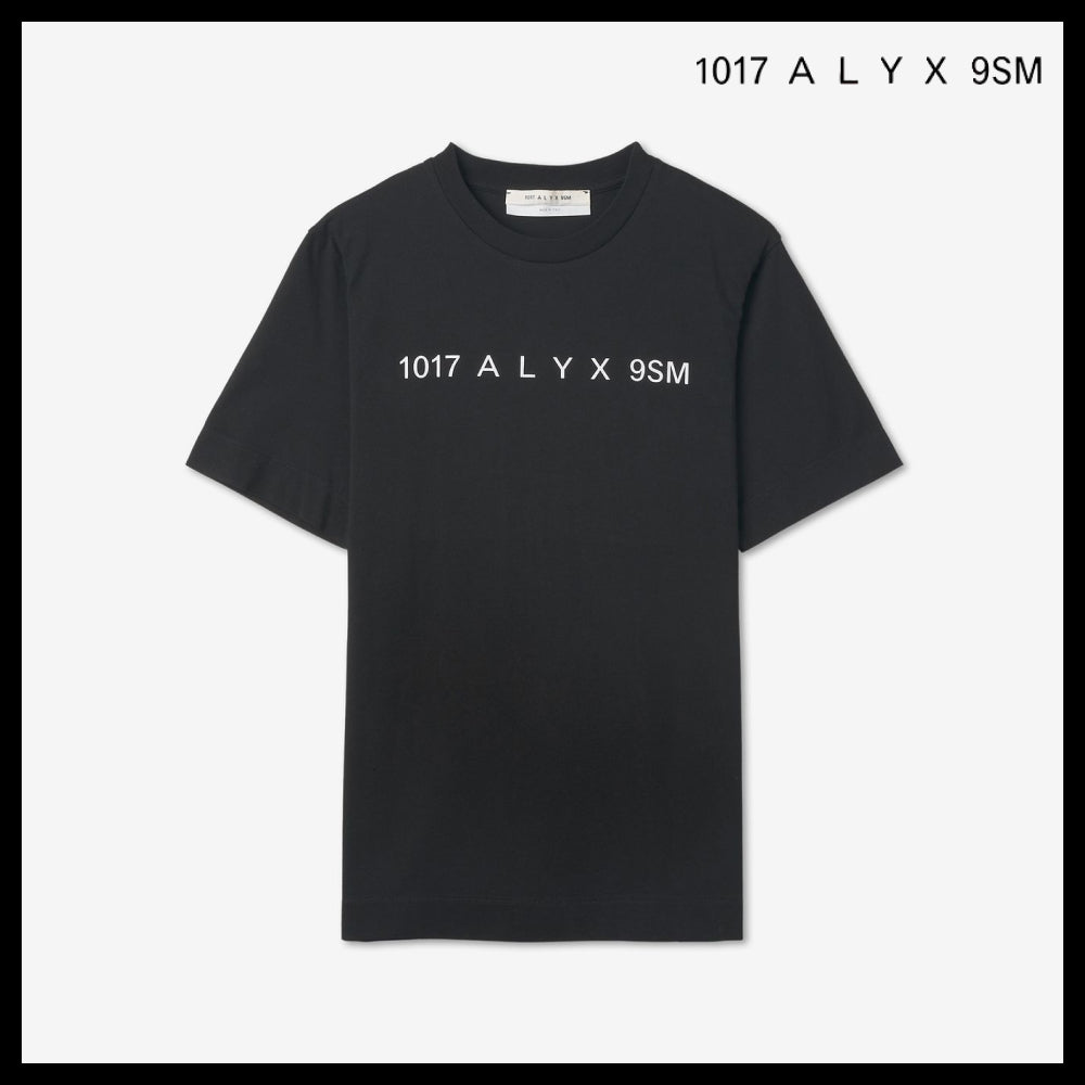 【ALYX】Front Logo Short Sleeve T-shirt Black
