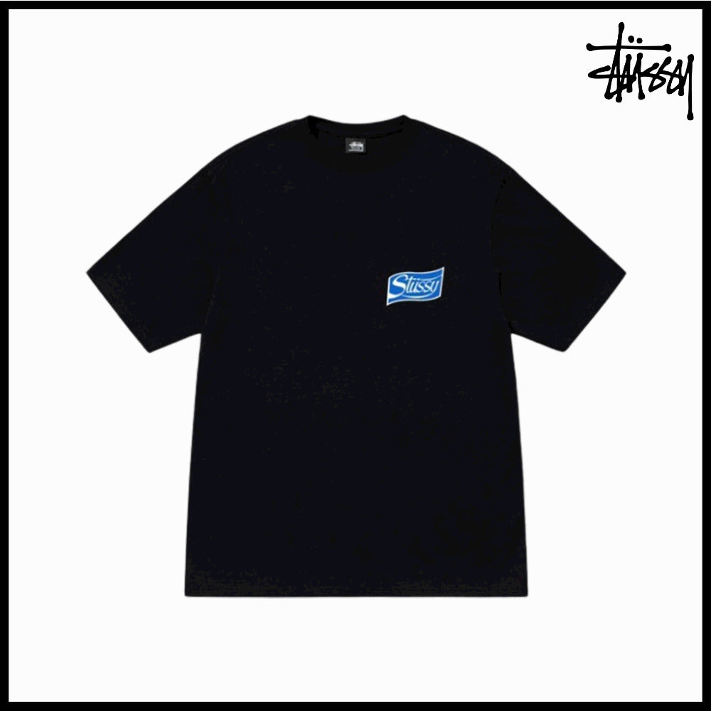 【STUSSY】Soda Can T-Shirt Black