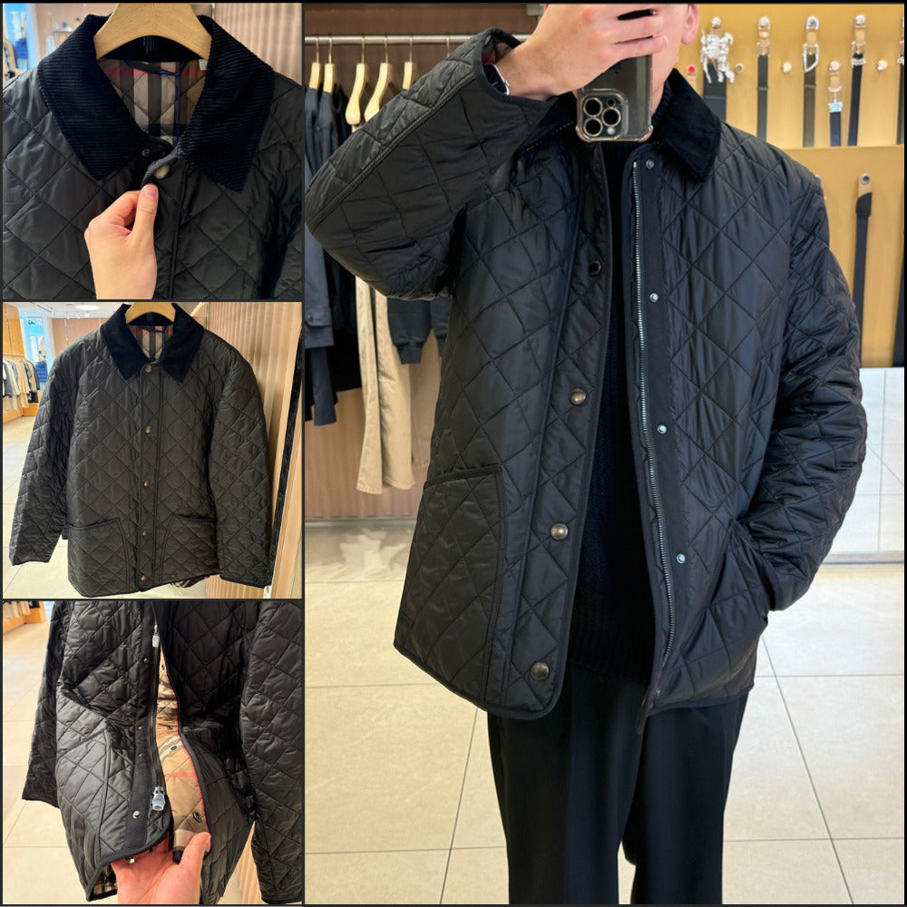 【Burberry】New Willowbrook Internal EKD Check Quilted