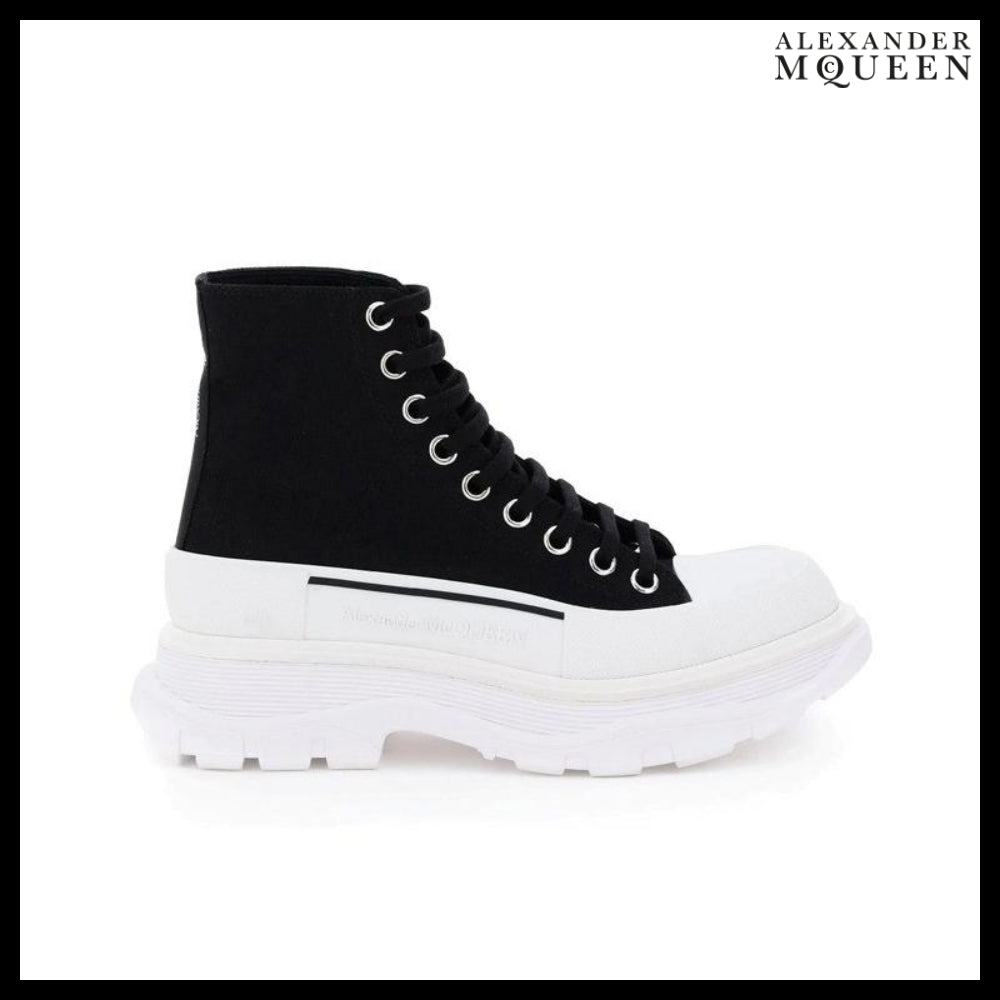 【alexander mcqueen】Tread Slick High-Top Sneakers