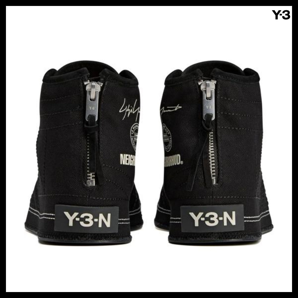 【Y-3】Black sneakers