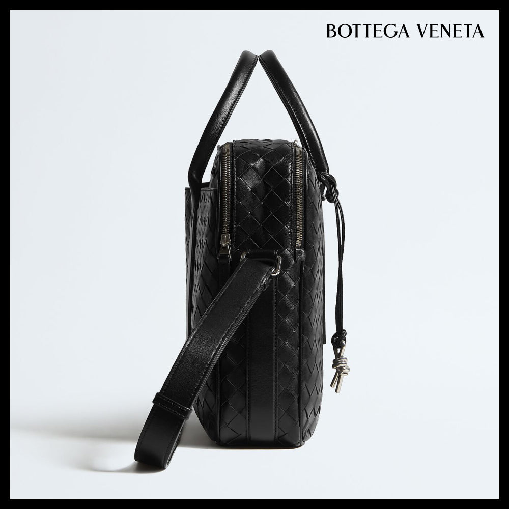 ◆BOTTEGA VENETA◆GETAWAY BRIEFCASE BLACK