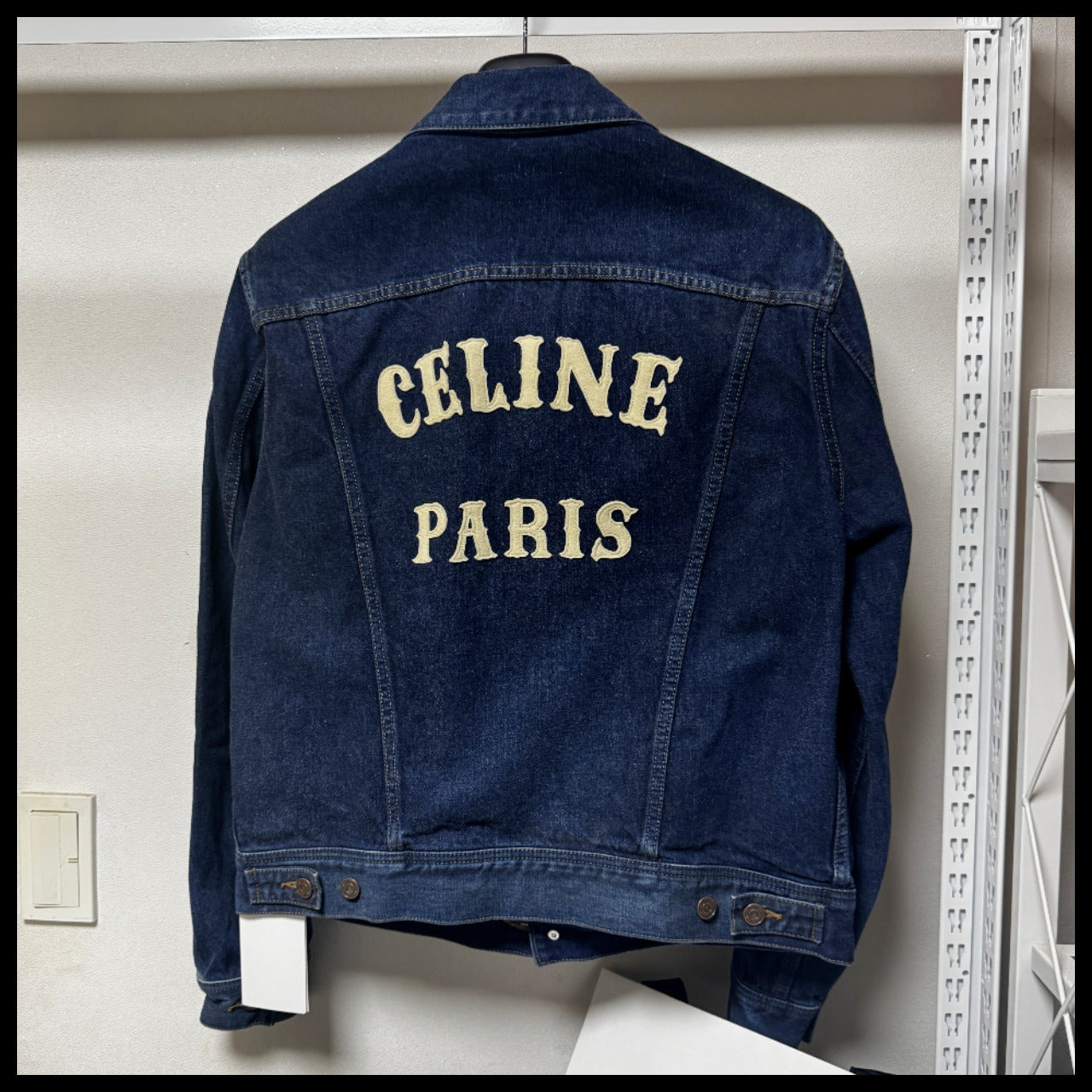 【CELINE】Blue Denim Jacket vintage denim