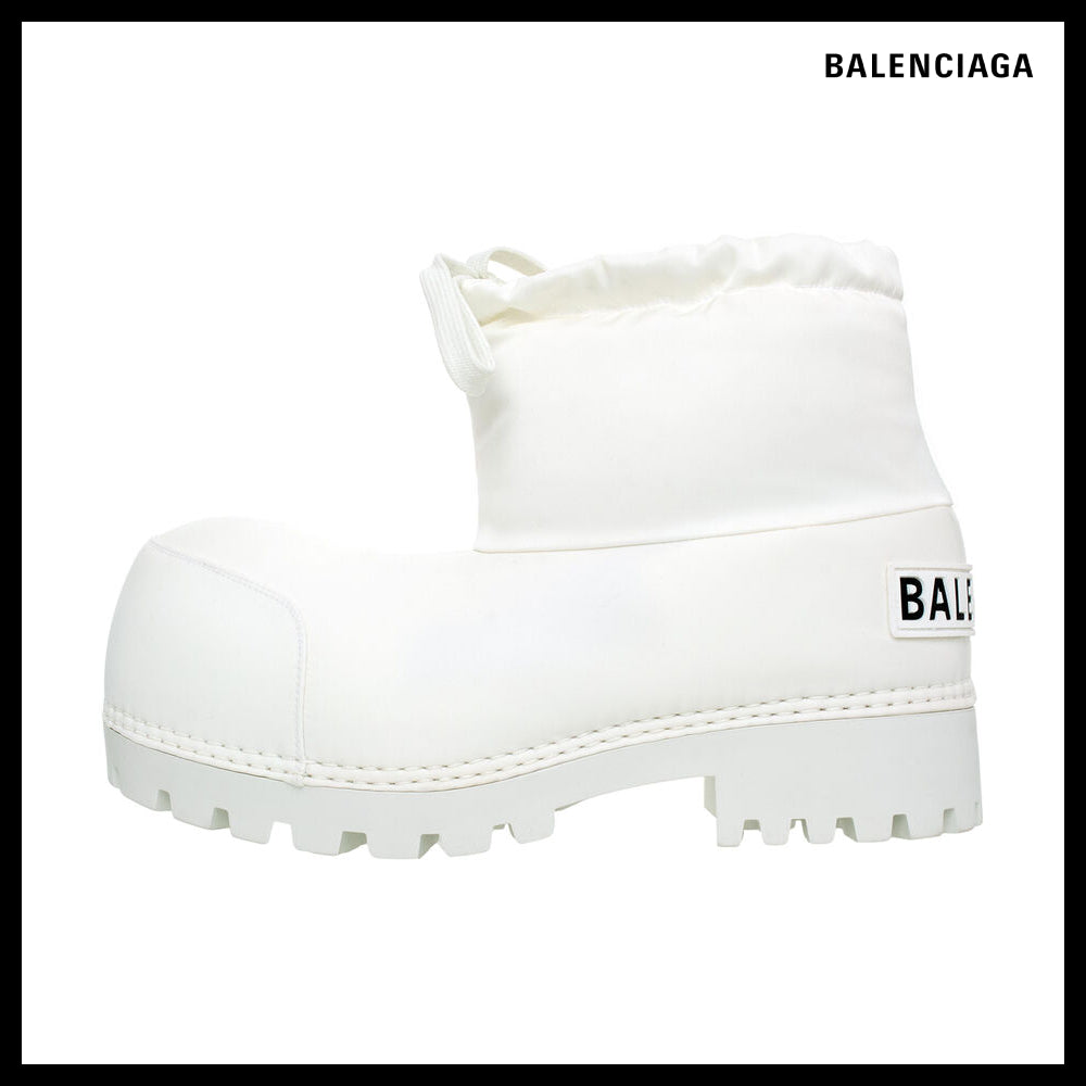 【BALENCIAGA】Alaska Booties White