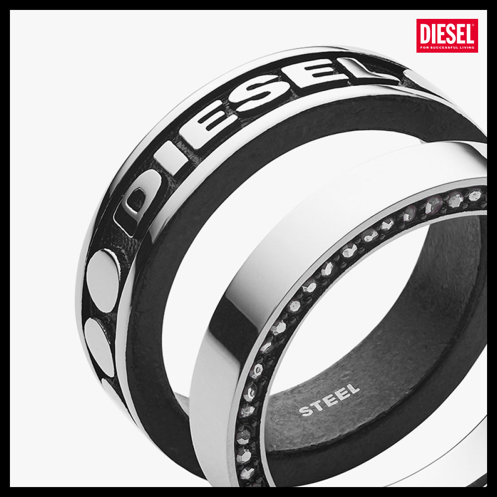【DIESEL】DX1170040 Set Ring