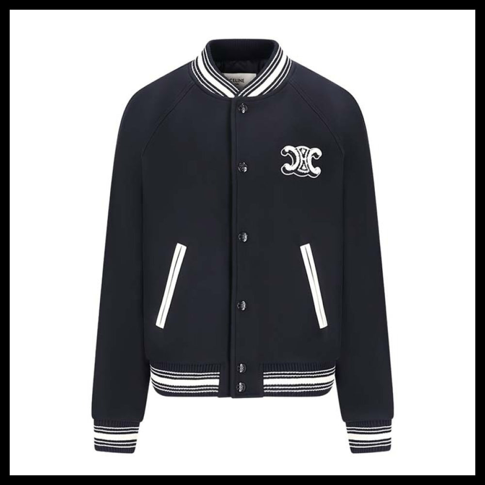 【CELINE】Navy Bomber Jacket