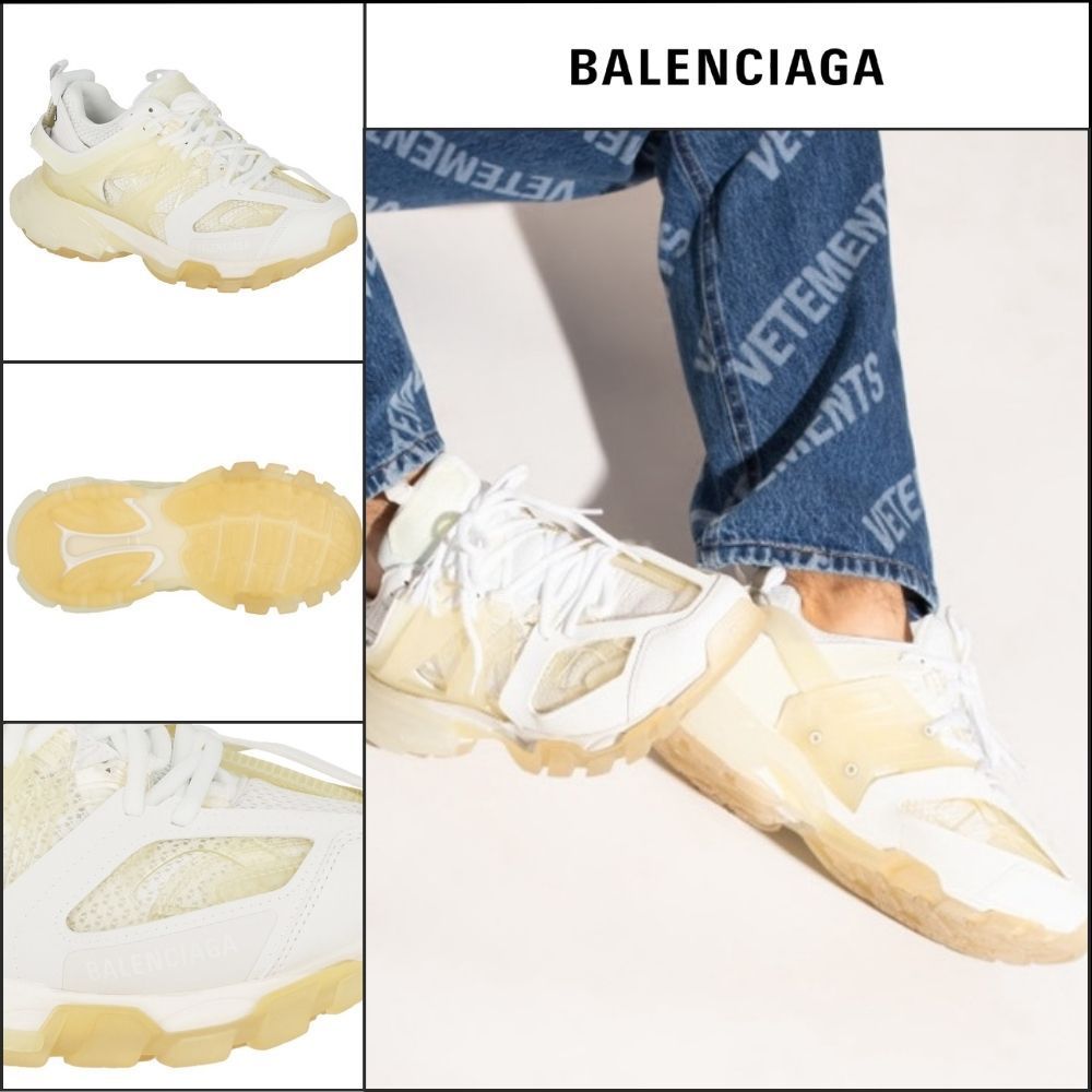 【BALENCIAGA】トラック クリアソール スニーカー