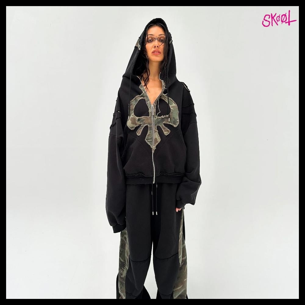 【SKOOT】Grow OP Zip-up Hoodie