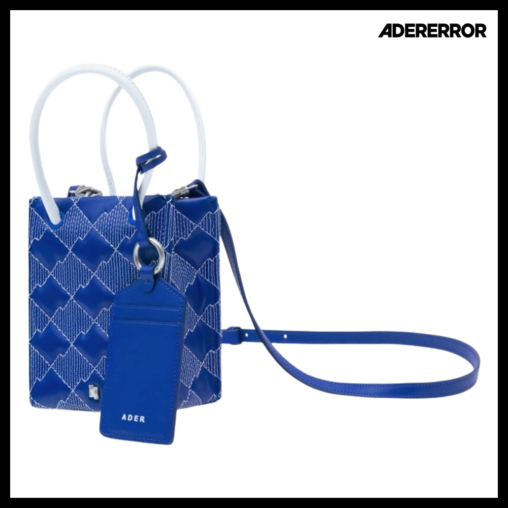 【ADERERROR】Small Shopper Bag Z-Blue