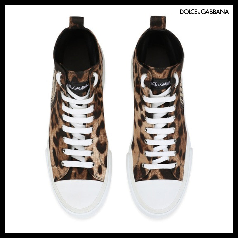 【Dolce & Gabbana】DRILL PORTOFINO LIGHT MID-TOP SNEAKERS