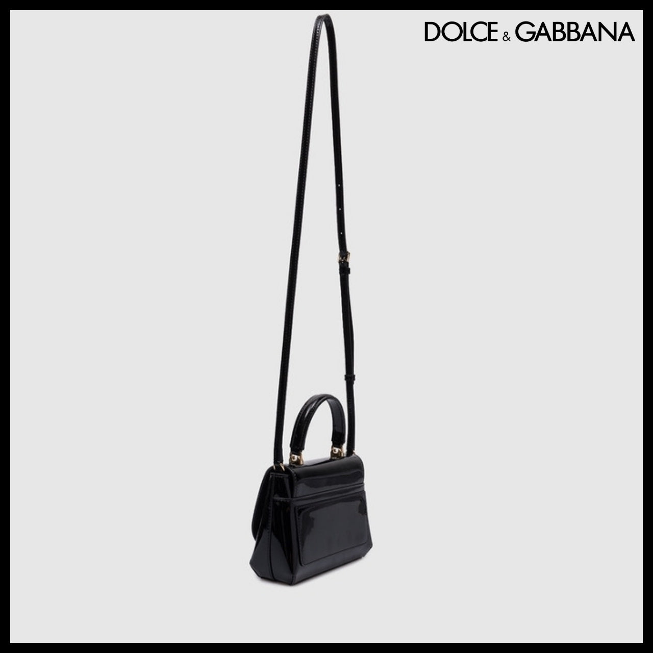 【アウトレット 正規品】Dolce & Gabbana - DG Logo Patent
