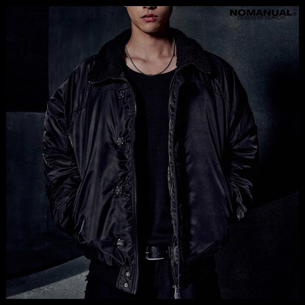 【NOMANUAL】K.L BOMBER JACKET 2 Colors
