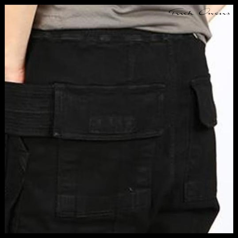 【RICK OWENS】Darkshadow Cargo Pants Black
